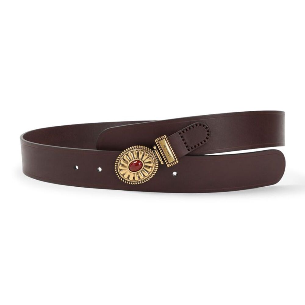 Etro Leather Belt Women